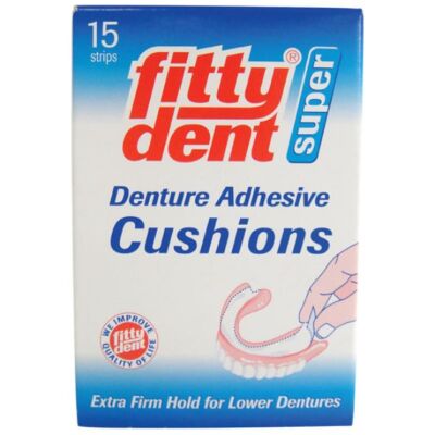 fittydent Denture Adhesive Cushions 15 per Pack