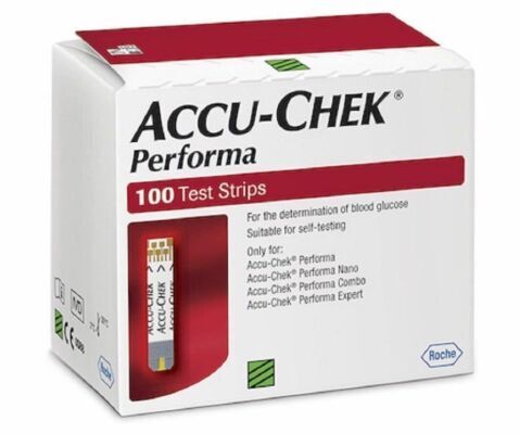 Roche Accuchek Performa Strips 100s