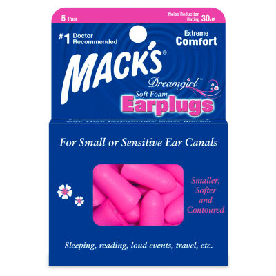 Macks Dreamgirl Foam Earplugs 5pr