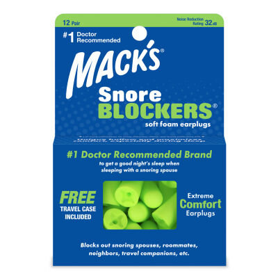 Macks Snore Blockers Earplugs 12pr