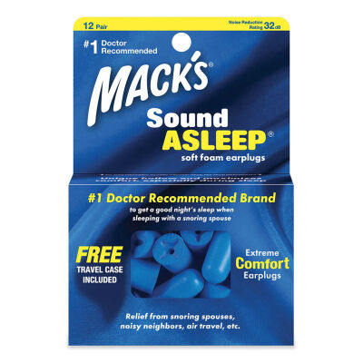 Macks Sound Asleep Earplugs 12pr