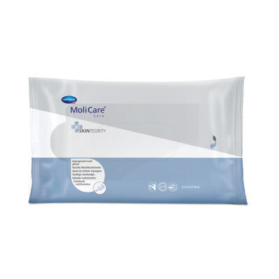 MoliCare Skin Impregnated Wash Gloves
