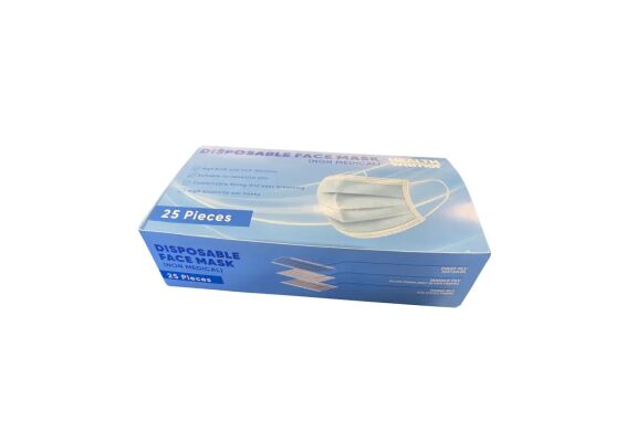 Face Mask Ear Loop 3-PLY Type IIR Blue