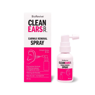 BioRevive CleanEars Wax Removal Spray 30ml