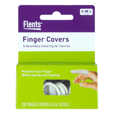 Flents Finger Cots; 12 per box