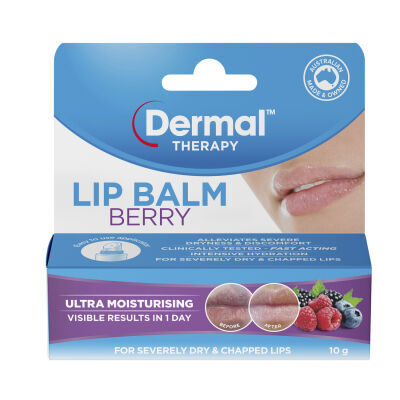 Dermal Therapy Lip Balm Berry 10g