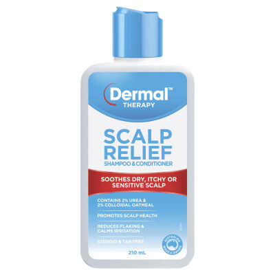 Dermal Therapy Scalp Shamp & Cond 210ml