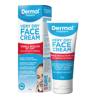 Dermal Therapy Very Dry Skin Face 50g